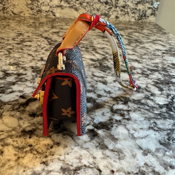 Brown Inspired Designer Mini Handbag Bag Charm - Picture 2 of 7